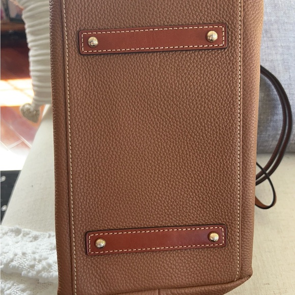 Dooney & Bourke Buckley Brown Leather Tote Bag